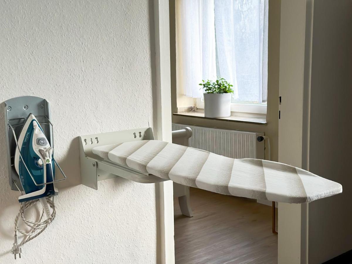Igo Apartment 2 Schlafenzimmer Mit Waschmaschine Trockner Haustier Rheinufer 5Min Netflix Disney Plus 17-6 Duisburg Eksteriør bilde